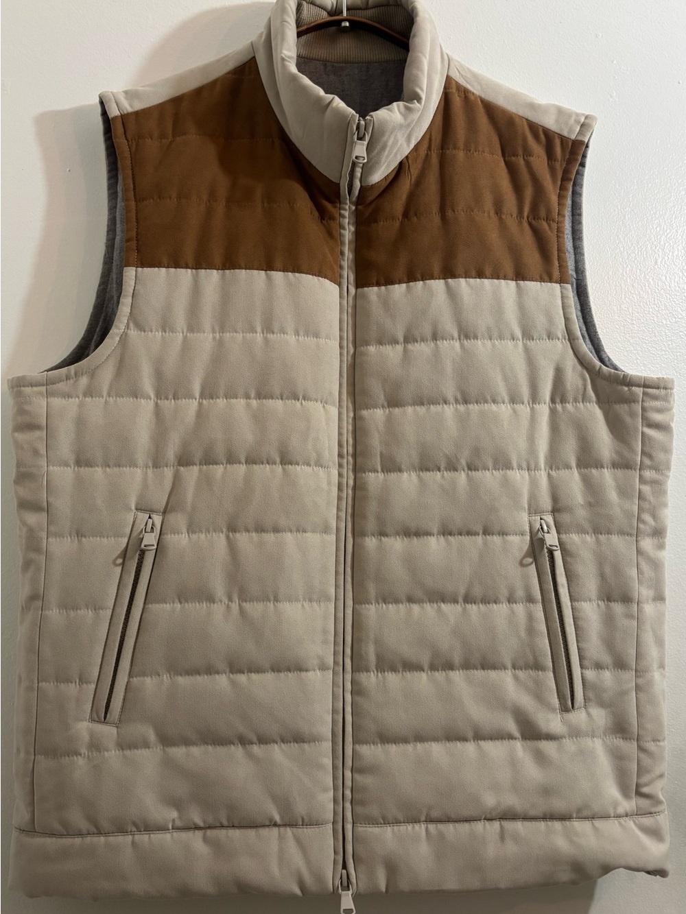 Men's Benson Quilted Vest, Size Medium